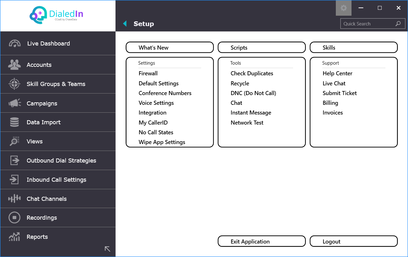 User Guide - Management Console - Introduction - General GUI Components